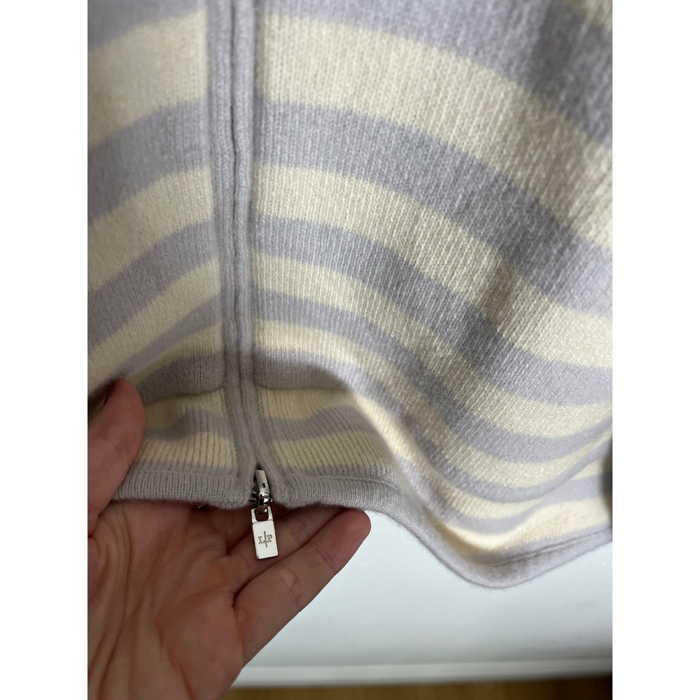 LORO PIANA Baby Cashmere Reversible Full Zip Hoodie Poncho Sweater - Picture 10 of 16